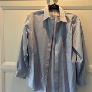 Brooks Brothers Blue Dress Shirt Classic Style